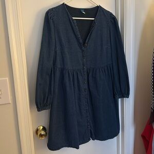 Denim dress